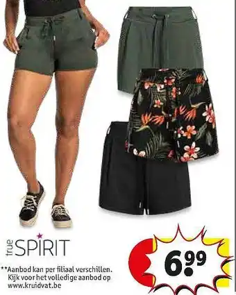 Short True Spirit