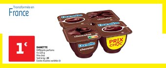 Auchan Danette aanbieding
