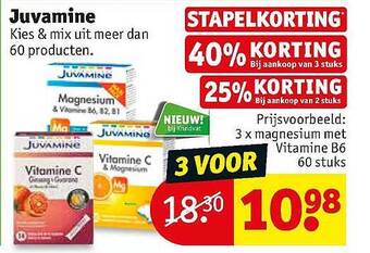 Kruidvat Juvamine aanbieding