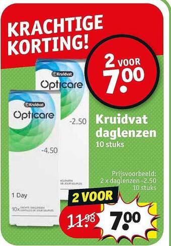 Kruidvat Kruidvat Daglenzen aanbieding