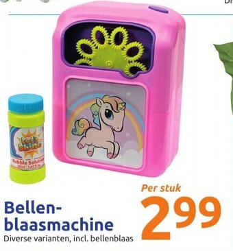 Bellen blaasmachine