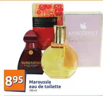 Action Maroussia eau de toilette 100ml aanbieding