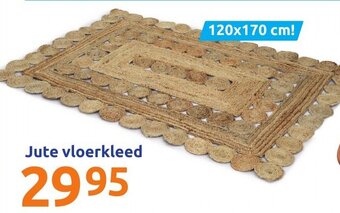 Action Jute vloerkleed aanbieding