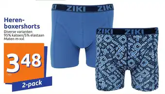 Action Ziki Heren boxershorts aanbieding