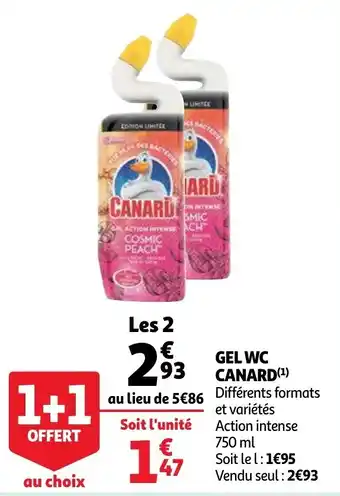 Auchan Gel WC Canard aanbieding