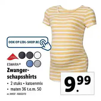 Esmara Zwanger-schapsshirts