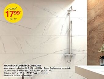 Brico Wand- en vloertegel verona aanbieding