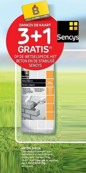 Brico Metselspecie aanbieding