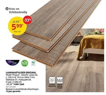 Brico Laminaatvloer original aanbieding