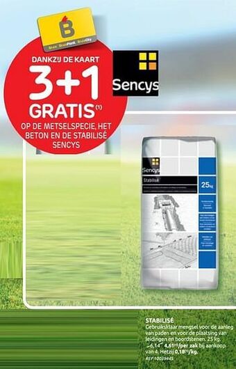 Brico Stabilisé aanbieding