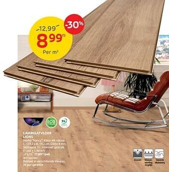 Brico Laminaatvloer lions aanbieding