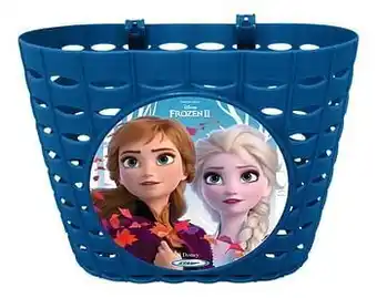 Dreamland Fietsmand Disney Frozen II blauw aanbieding