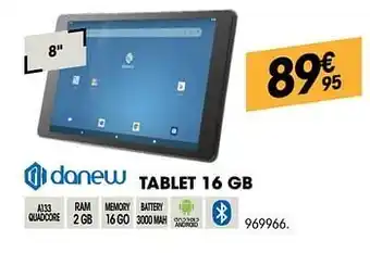 Donew tablet 16 gb