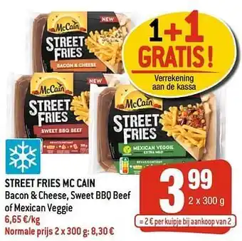 Street fries mc cain