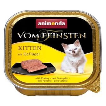 Zooplus 6x100g Kitten met Rund Animonda Vom Feinsten Kattenvoer aanbieding