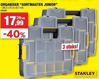 Hubo Organiser sortmaster junior aanbieding