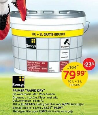 Brico Primer rapid dry aanbieding