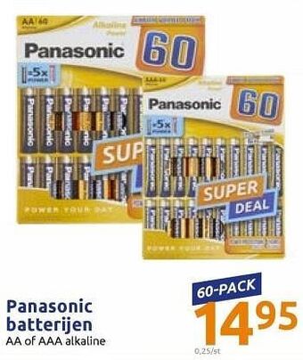 Panasonic batterijen