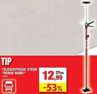 Hubo Telescopische steun derde hand aanbieding
