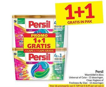 Intermarché Persil Wasmiddel In Discs aanbieding