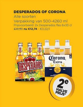 Jumbo Desperados Of Corona aanbieding