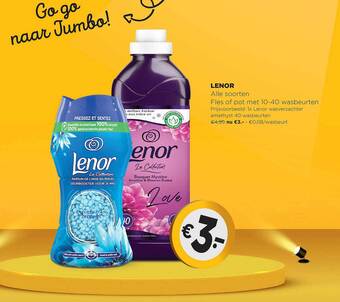 Jumbo Lenor aanbieding