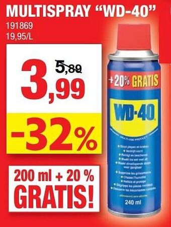 Multispray wd-40