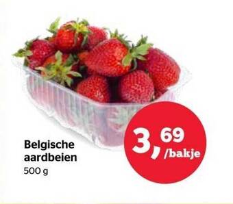 Spar Belgische Aardbeien aanbieding