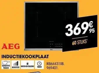 Aeg inductiekookplaat ikb64431xb