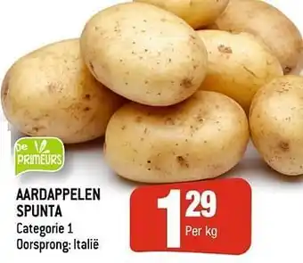 Aardappelen spunta
