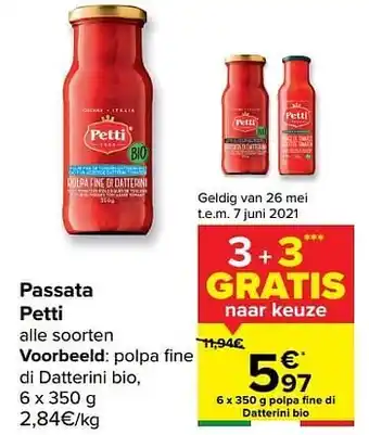 Petti polpa fine di datterini bio
