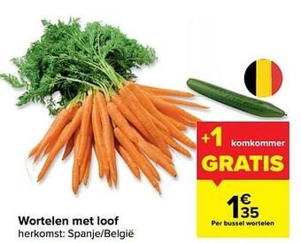 Wortelen met loof