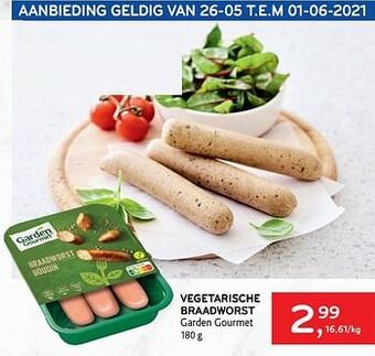 Alvo Vegetarische braadworst garden gourmet aanbieding