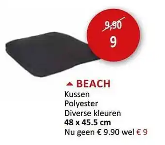Beach kussen