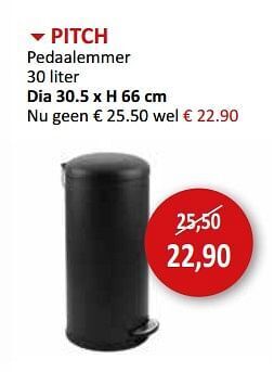 Pitch pedaalemmer