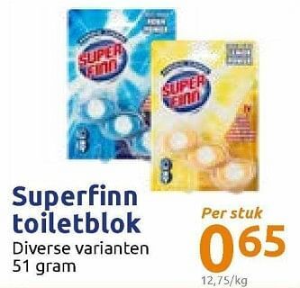 Superfinn toiletblok