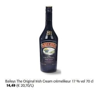 Baileys the original irish cream crèmelikeur