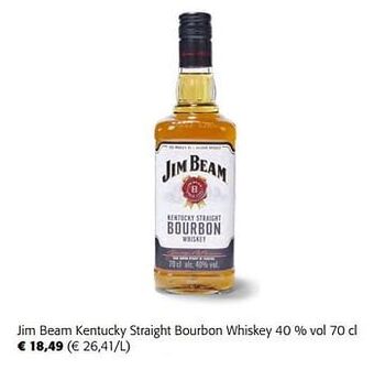 Colruyt Jim beam kentucky straight bourbon whiskey aanbieding