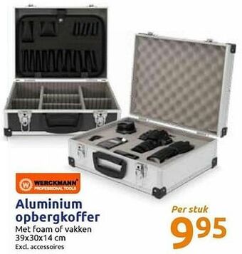 Aluminium opbergkoffer
