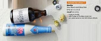 Colruyt Martha sexy blond sterk blond bier aanbieding