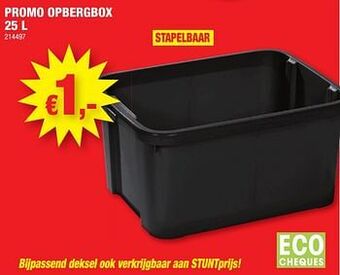 Promo opbergbox