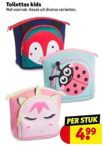Kruidvat Toilettas kids aanbieding