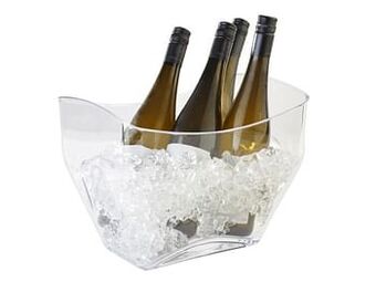 APS Wijn-/champagnekoeler 7 l transparant