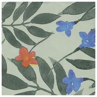 HEMA Servetten 24x24 Papier Planten - 20 Stuks