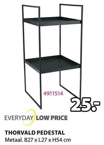 Jysk Thorvald pedestal aanbieding