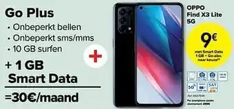 Carrefour Oppo find x3 lite 5g aanbieding
