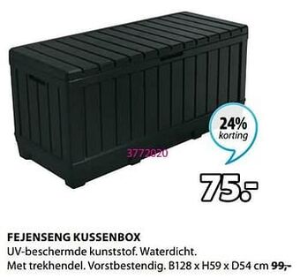 Jysk Fejenseng kussenbox aanbieding