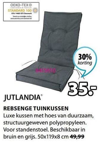 Rebsenge tuinkussen