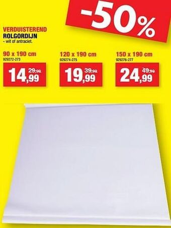 Hubo Verduisterend rolgordijn aanbieding
