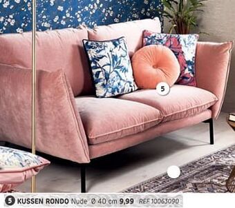 Brico Kussen rondo aanbieding